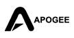 Apogee Electronic Logo