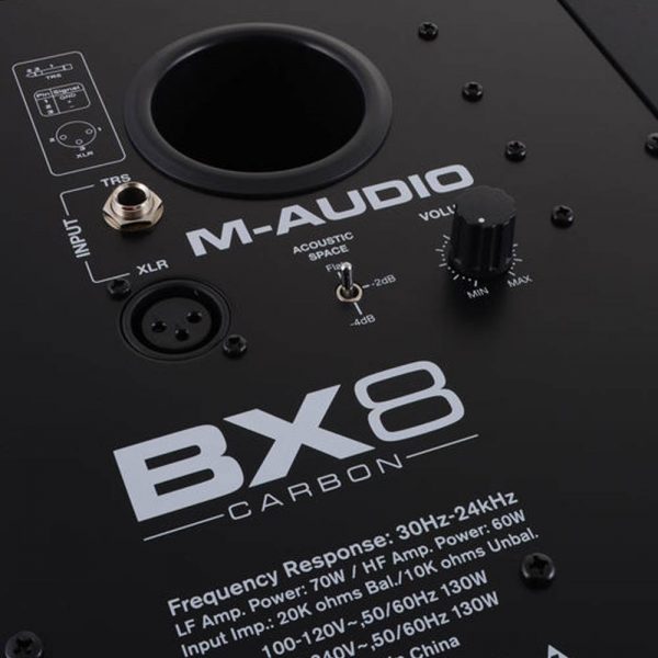 M-Audio BX8 Carbon Zoom Back