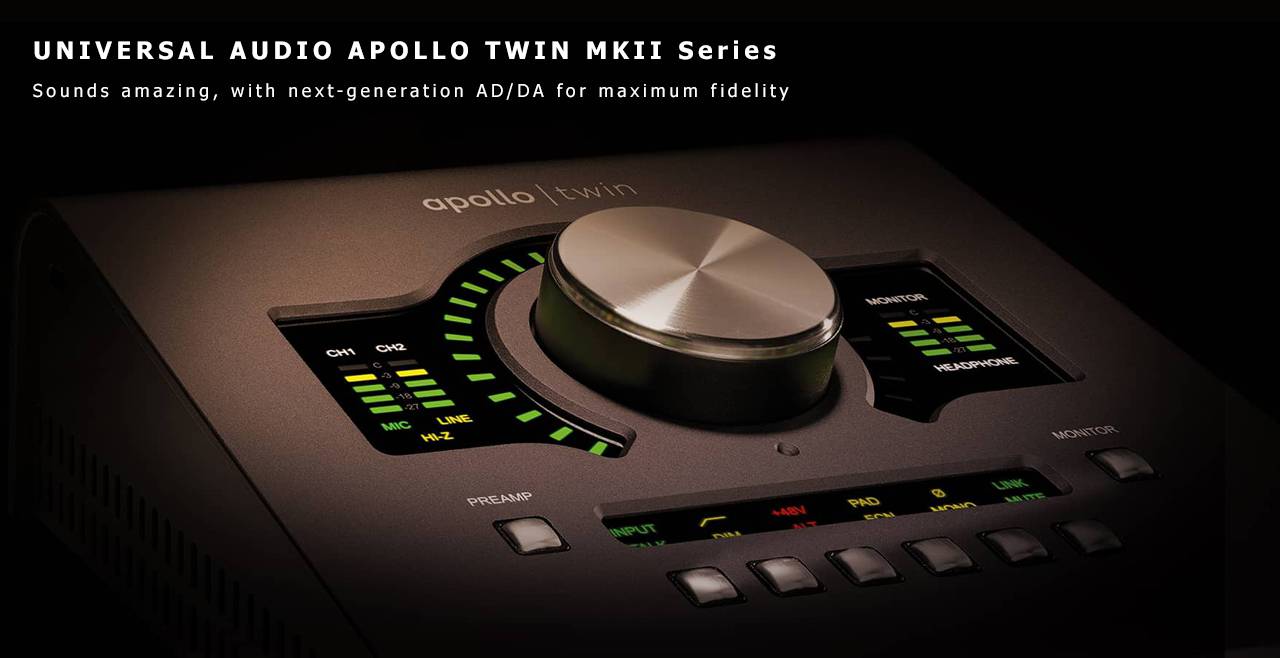 Universal Audio Apollo Twin MKII Series Content