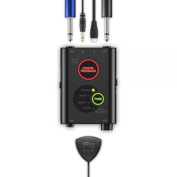 iK Multimedia iRig Acoustic Stage Connections