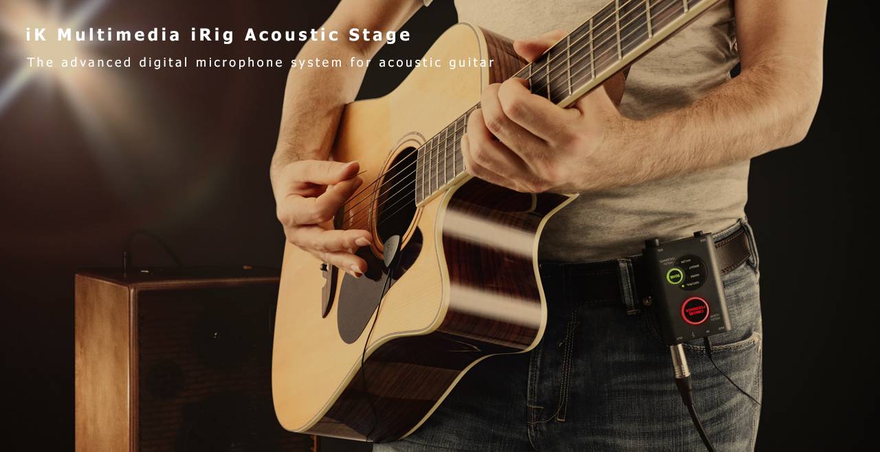 iK Multimedia iRig Acoustic Stage Content