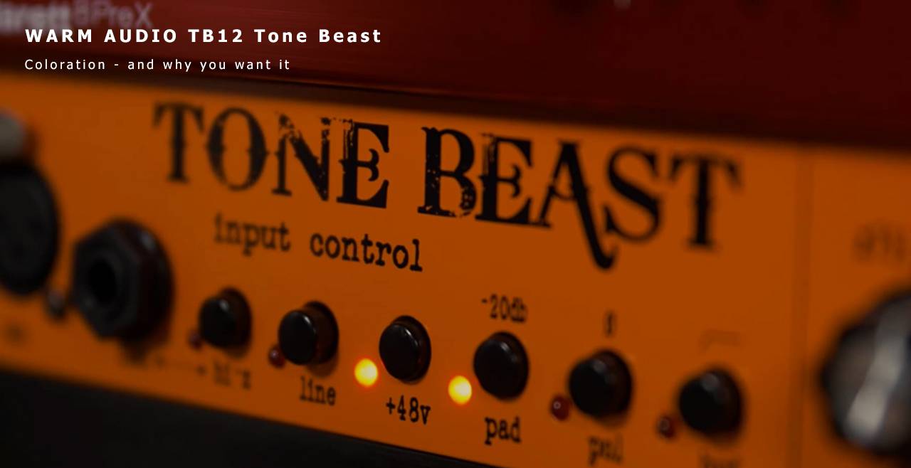 WARM AUDIO TB12 Tone Beast More