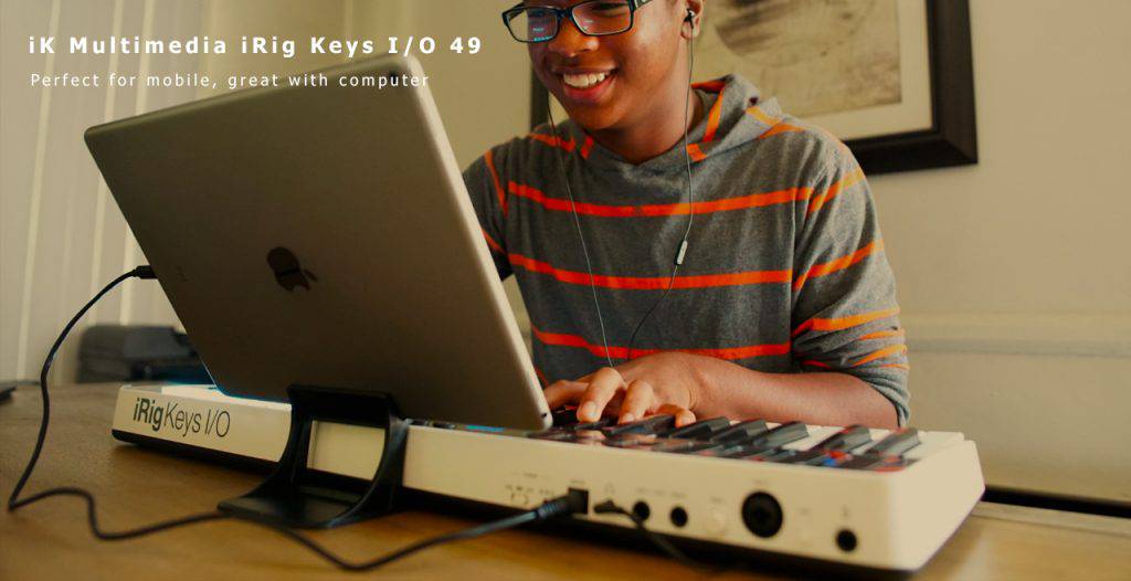 iK Multimedia iRig Keys I/O 49 More