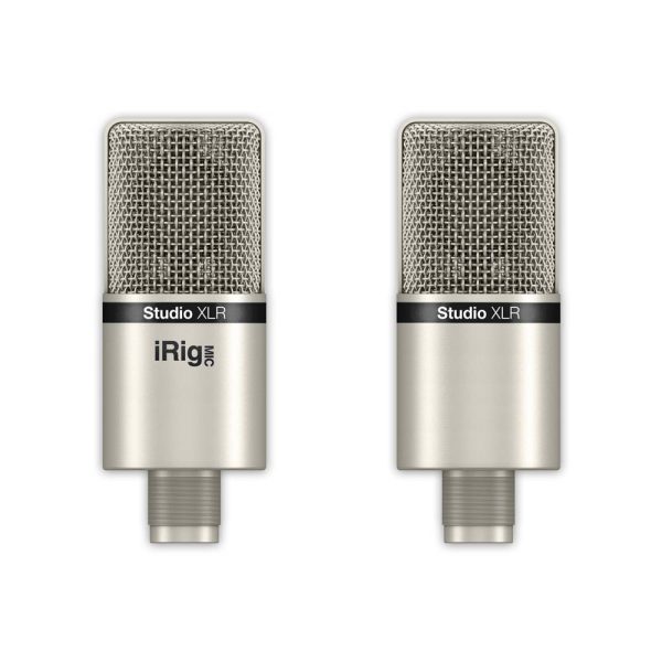 iK Multimedia iRig Mic XLR Front & Back