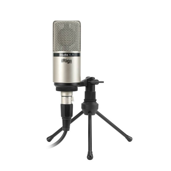iK Multimedia iRig Mic XLR Tripod Side