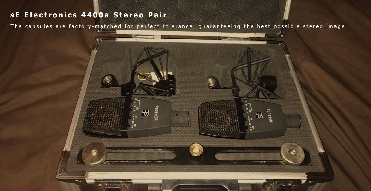 sE Electronics 4400a Stereo Pair Content