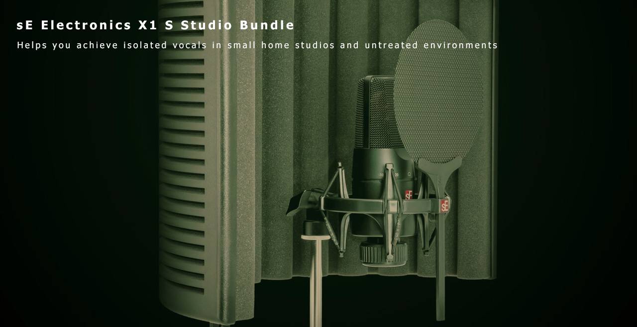 sE Electronics X1 S Studio Bundle Content