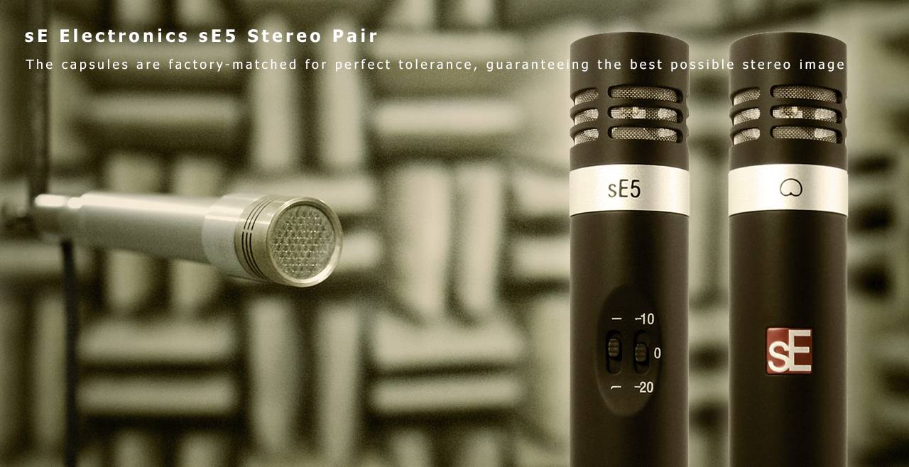 sE Electronics sE5 Stereo Pair Content