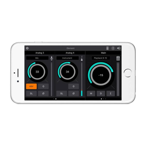 Apogee Element 24 iPhone App