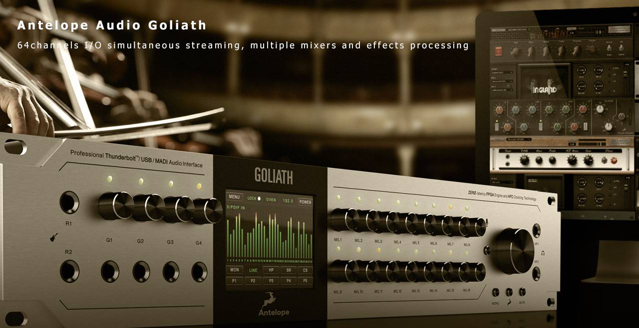 Antelope Audio Goliath Content