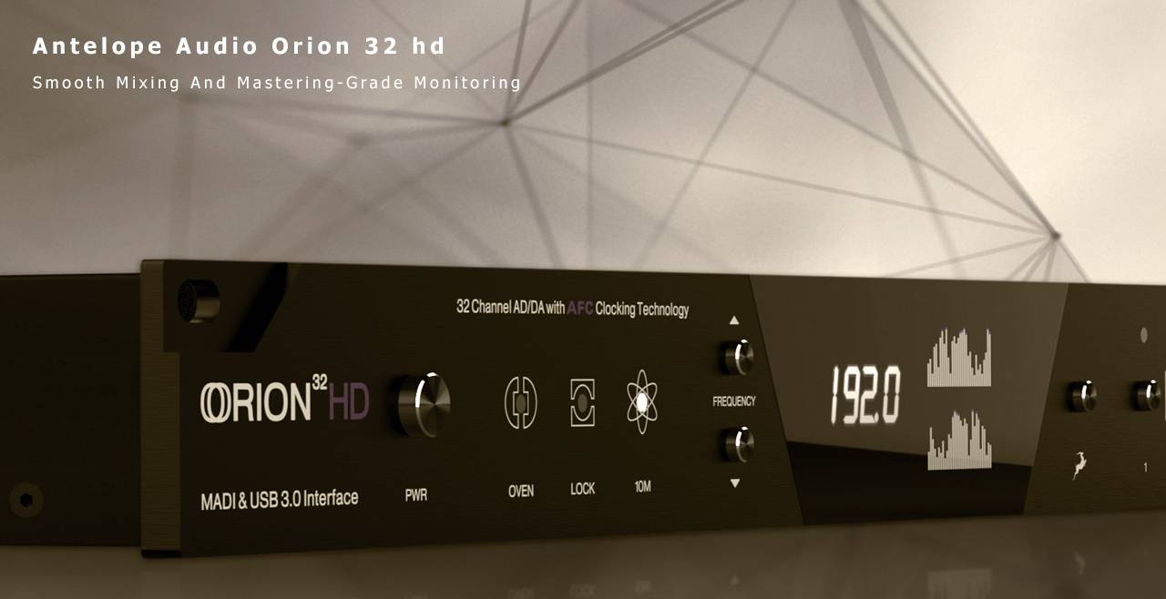Antelope Audio Orion 32 HD More3