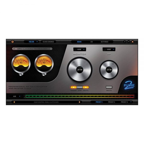 Antelope Audio Pure 2 Control Panel