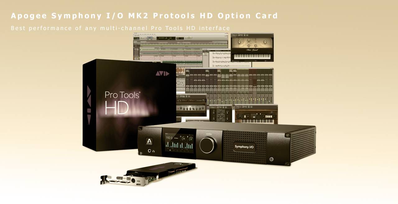Apogee Symphony I/O MKII Protools HD Option Card Content
