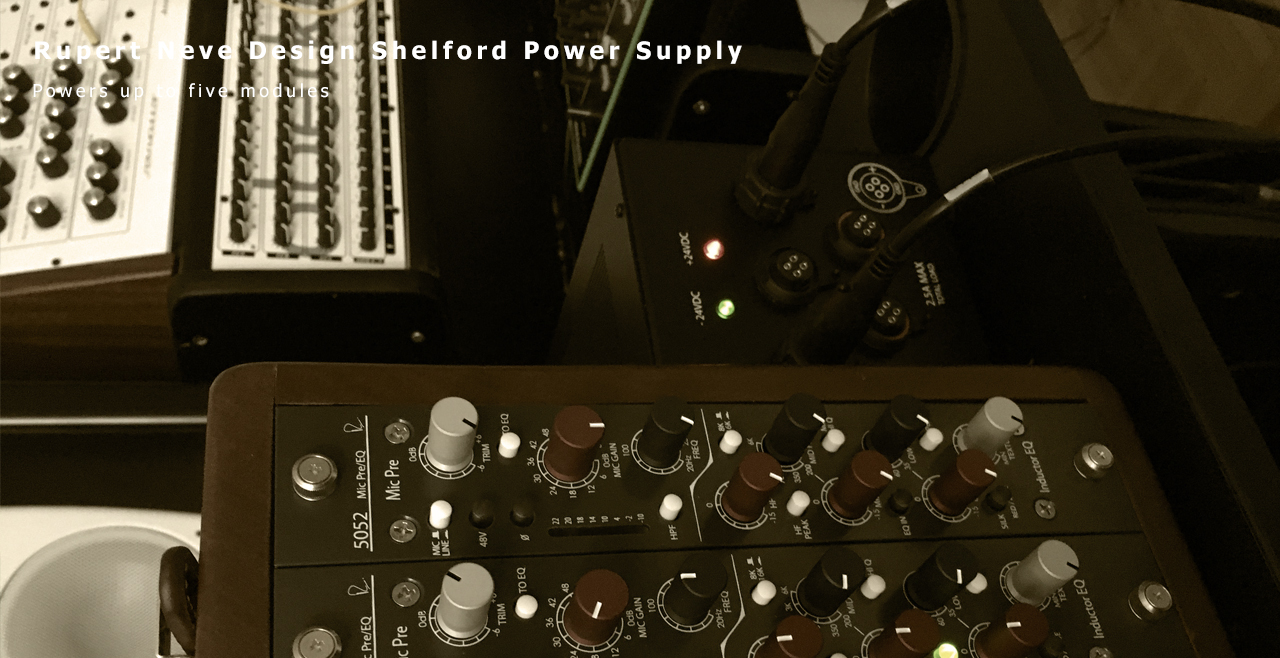 Rupert Neve Design Shelford Power Supply 5Way Content