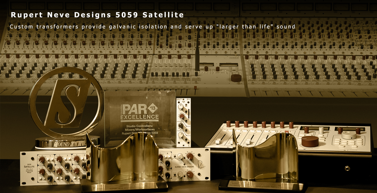 Rupert Neve Designs 5059 Satellite Content