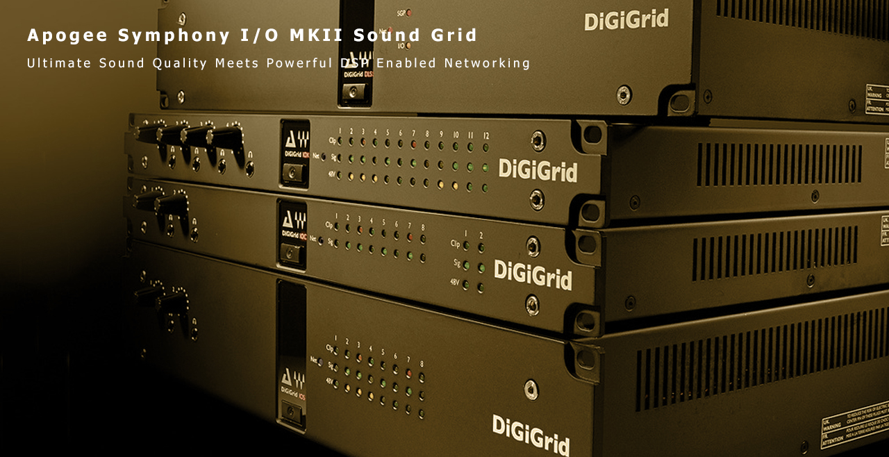 Apogee Symphony IO MK II Sound Grid Content