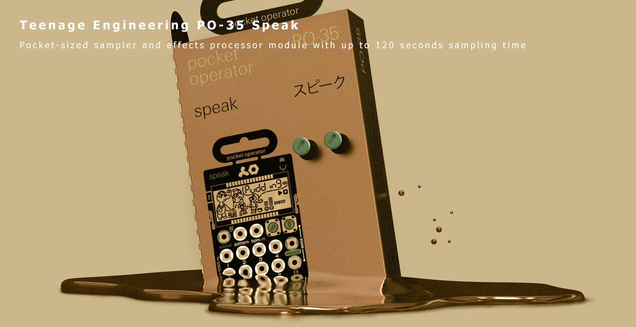 teenage engineering PO-35 Speak More