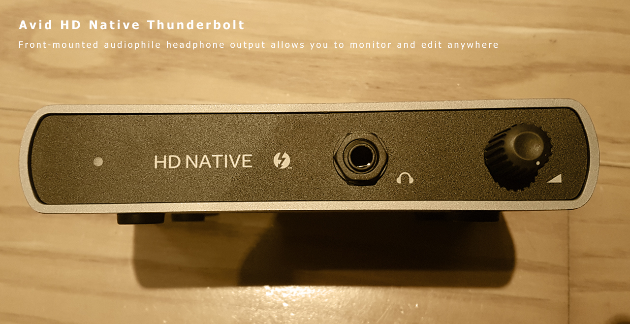Avid HD Native Thunderbolt More