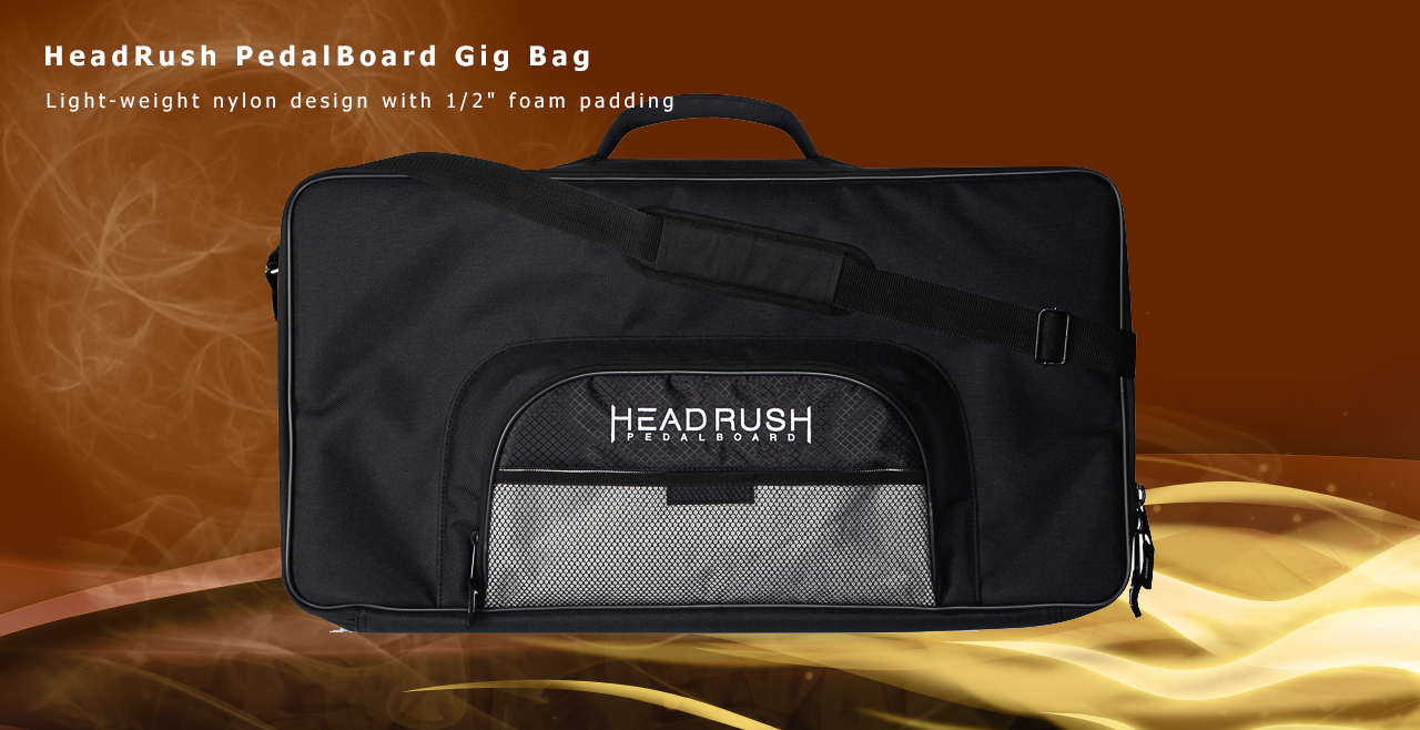 HeadRush PedalBoard Gig Bag Content