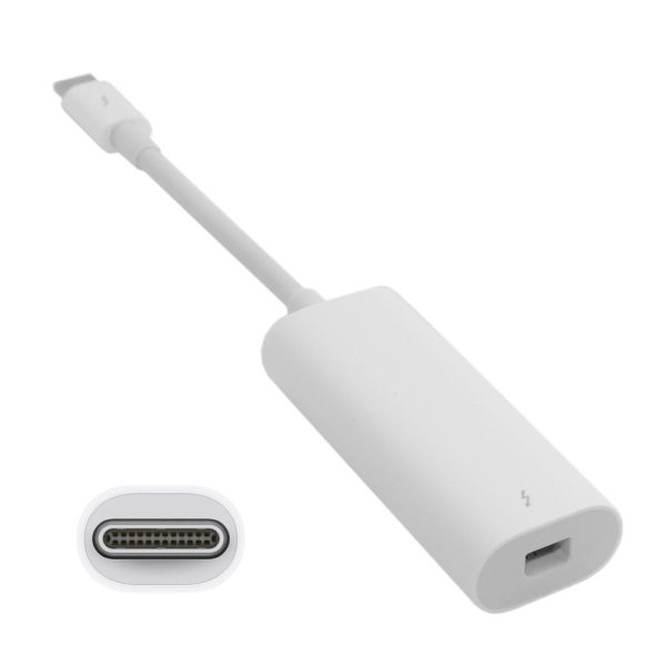 Apple Thunderbolt 3 to Thunderbolt 2 Adapter Angle