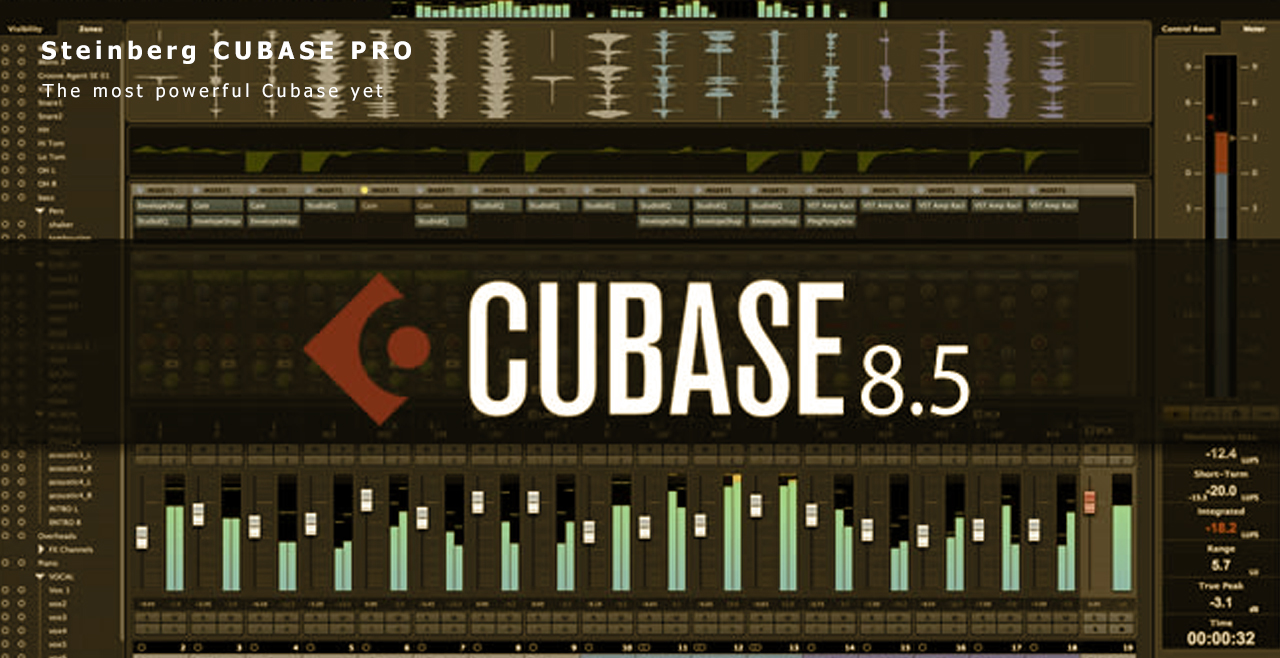 Steinberg Cubase Pro 8.5 Banner