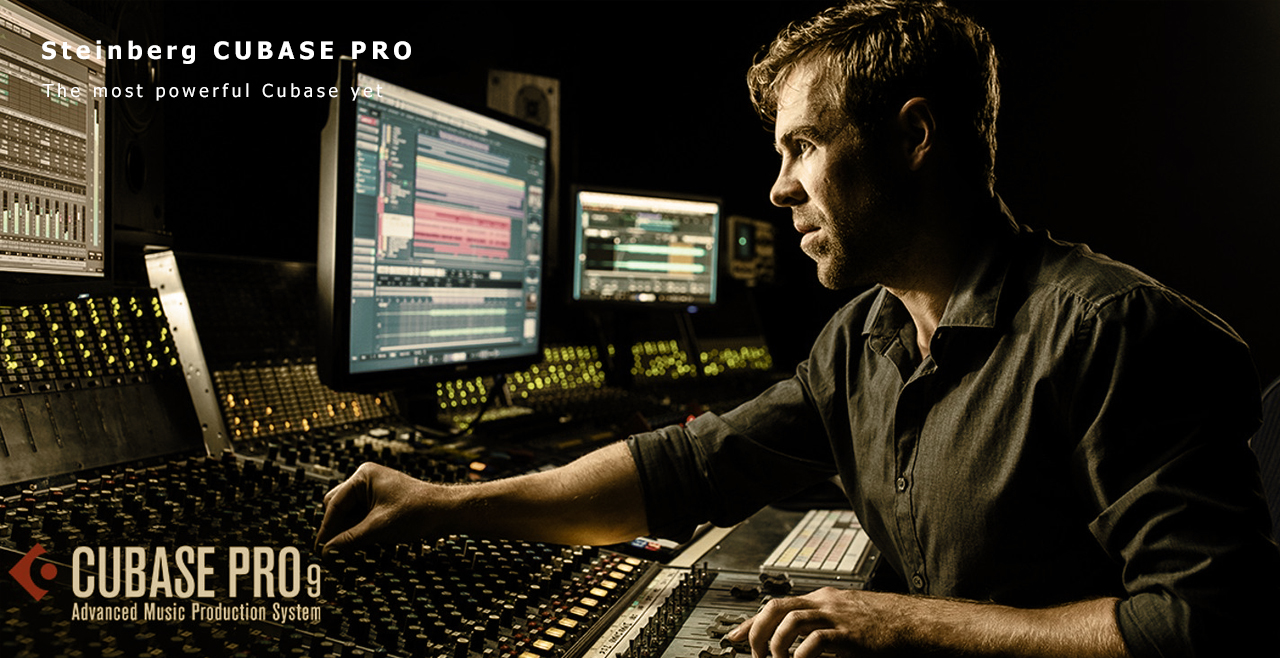 Steinberg Cubase Pro 9 Banner