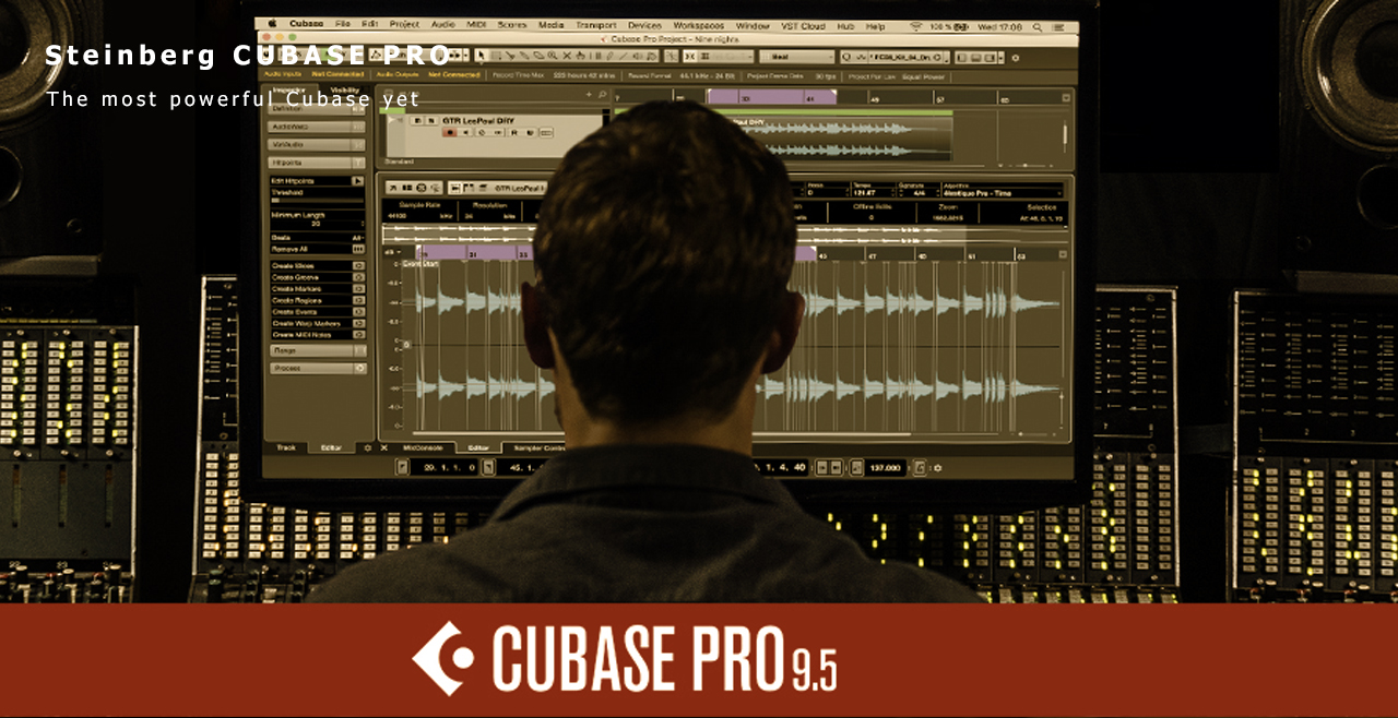 Steinberg Cubase Pro 9.5 Banner