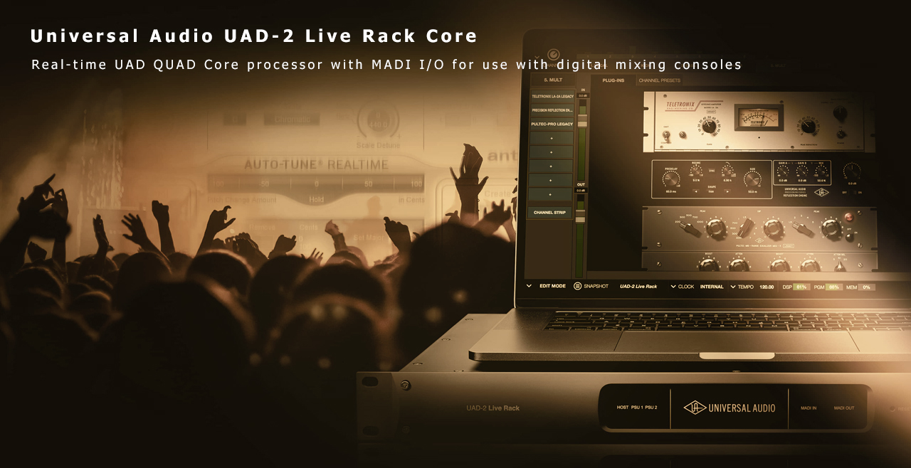 Universal Audio Live Rack Core Content