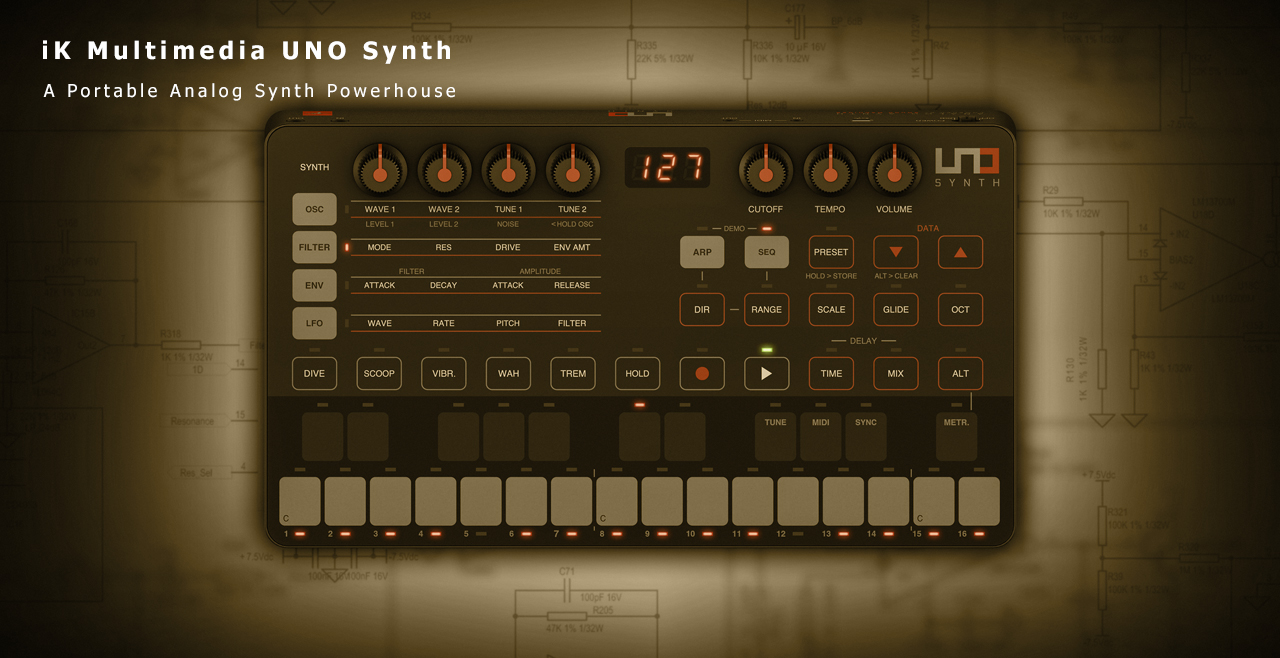iK Multimedia UNO Synth Content