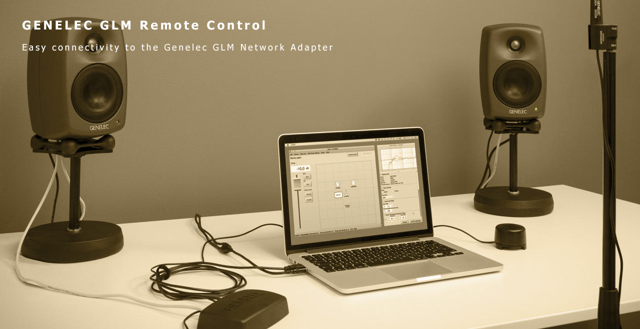 Genelec GLM Remote Control Content