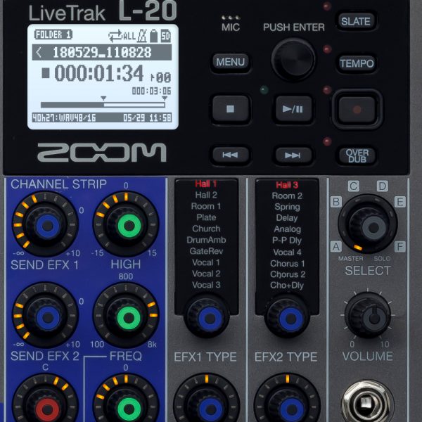 Zoom LiveTrak L-20 EFX