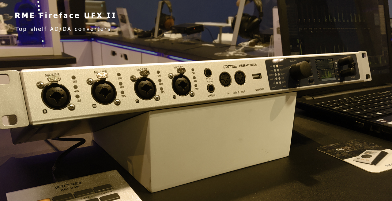 RME Fireface UFX II More