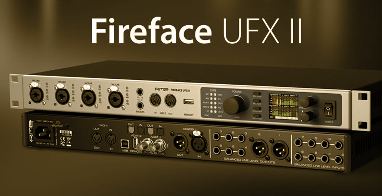 RME Fireface UFX II More Detail
