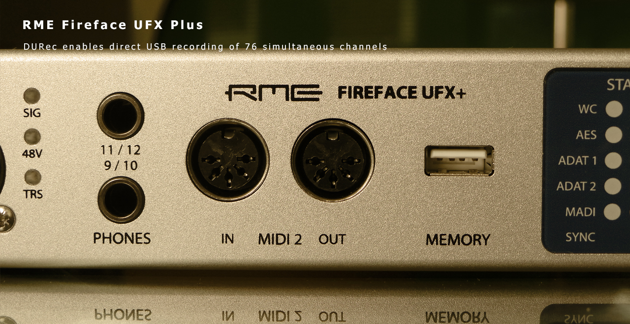 RME Fireface UFX Plus More3