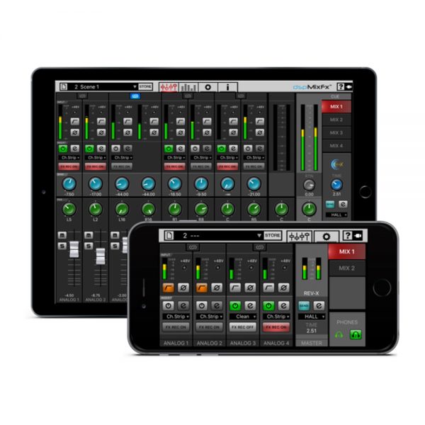 Steinberg UR44 dspMix FX On iPad & iPhone