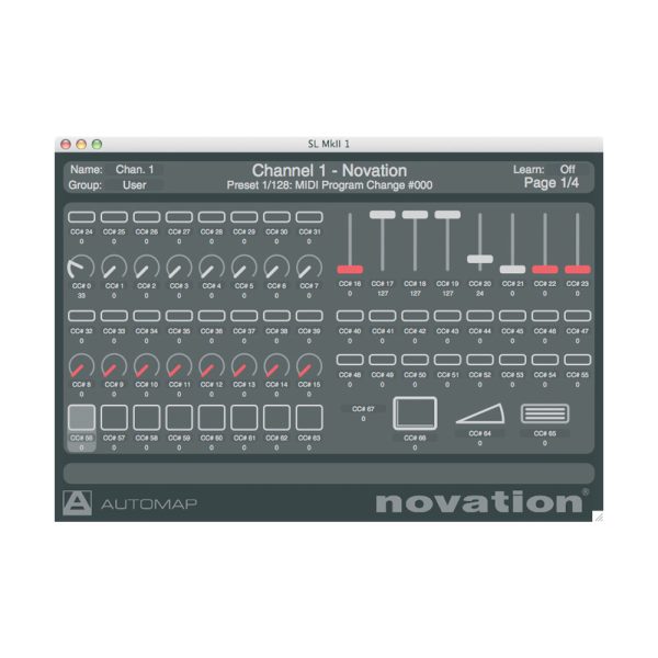 Novation Zero SL MKII Automap