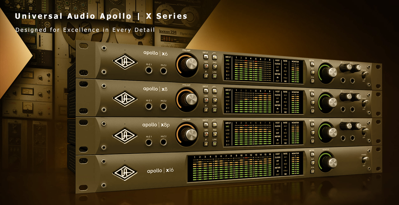 Universal Audio Apollo X Series Content