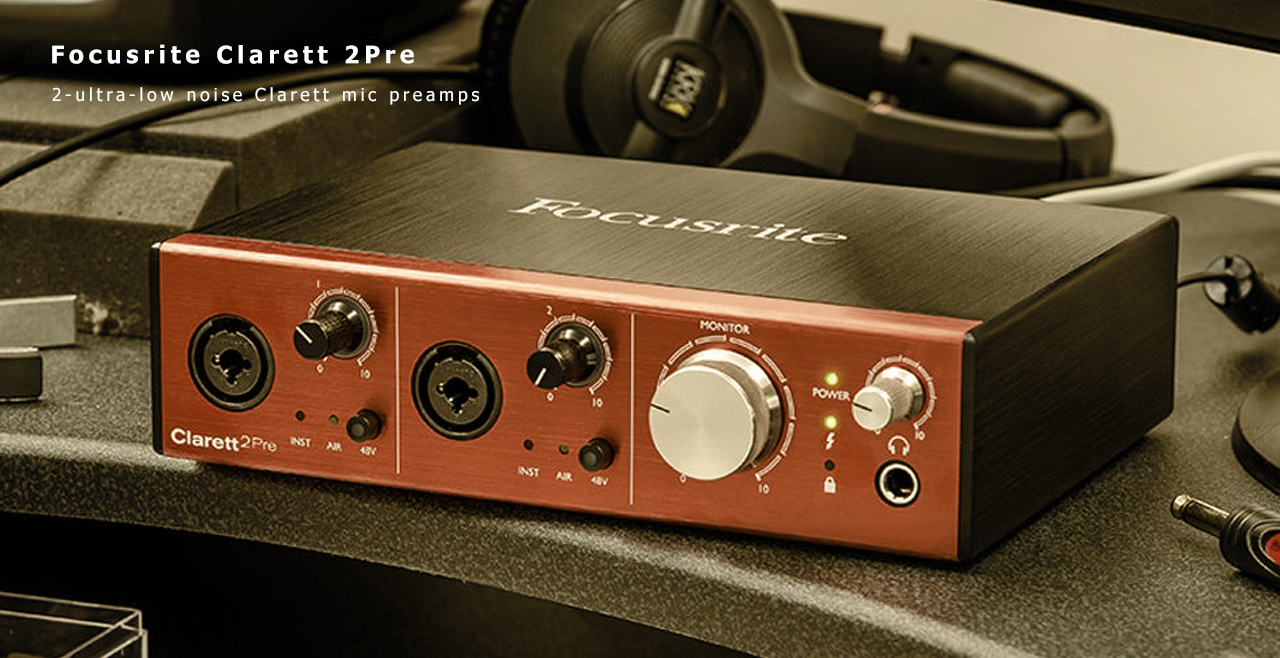 Focusrite Clarett 2Pre Content