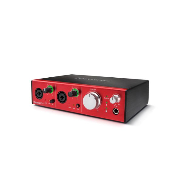 Focusrite Clarett 2Pre Right Angle