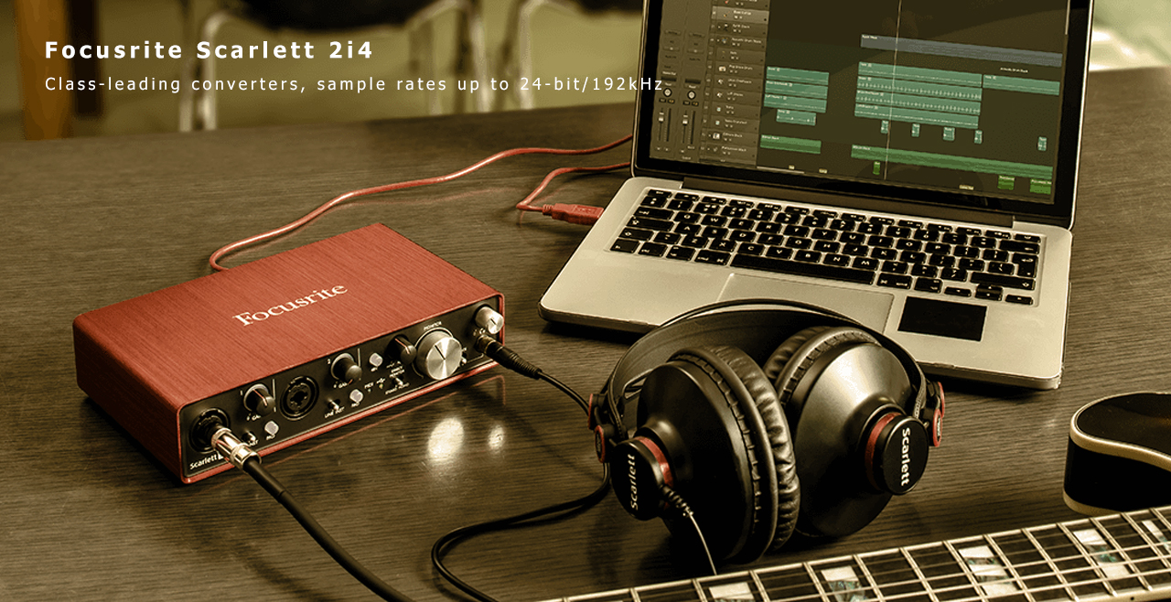 Focusrite Scarlett 2i4 Content