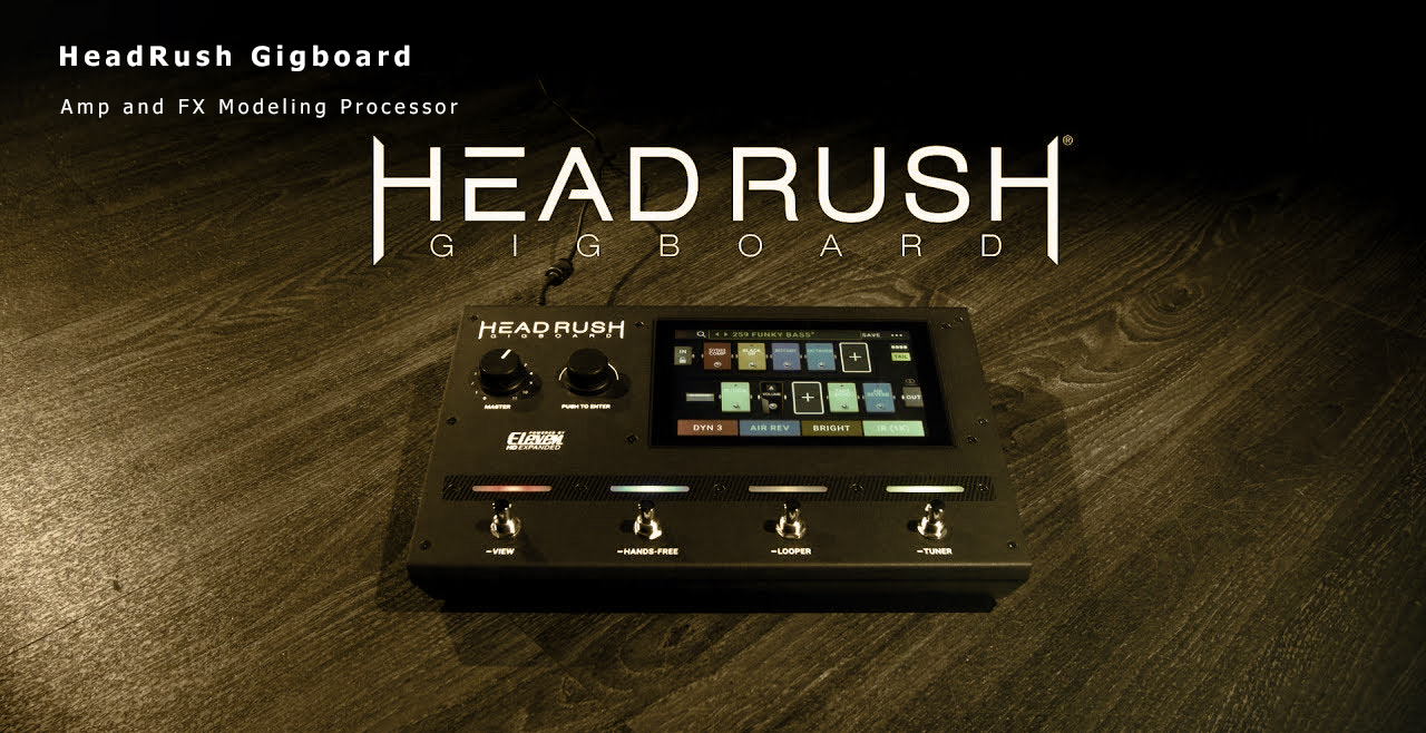 HeadRush Gigboard Content