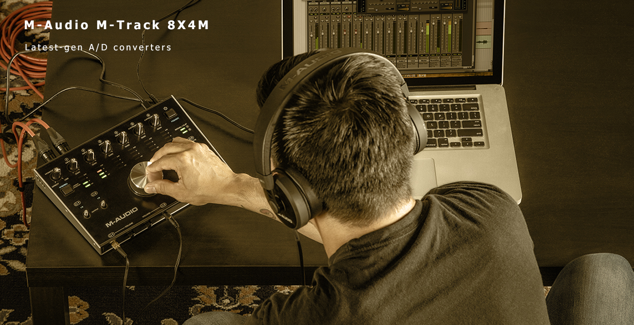 M-Audio M-Track 8X4M More Detail