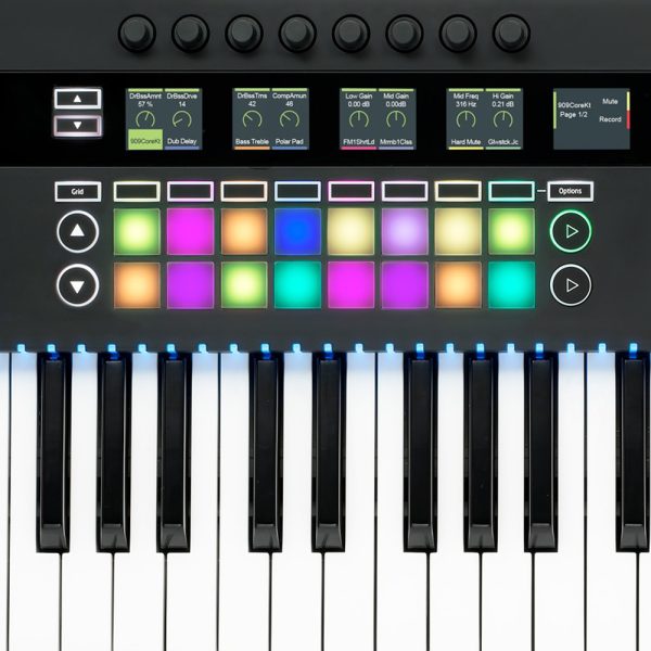 Novation 61 SL MKIII Encoder Pad