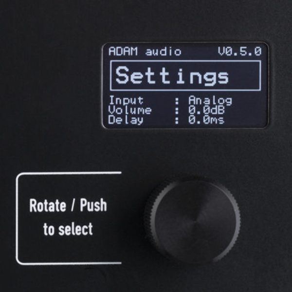 ADAM Audio S2V DSP Setting