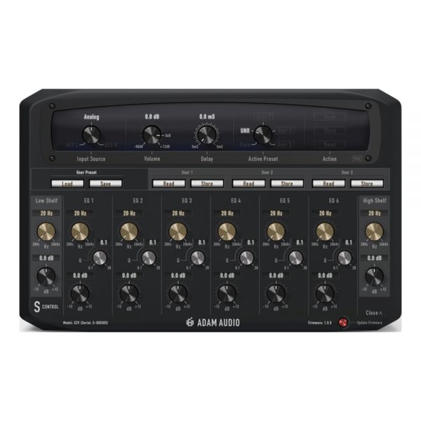 ADAM Audio S3H Control Panel