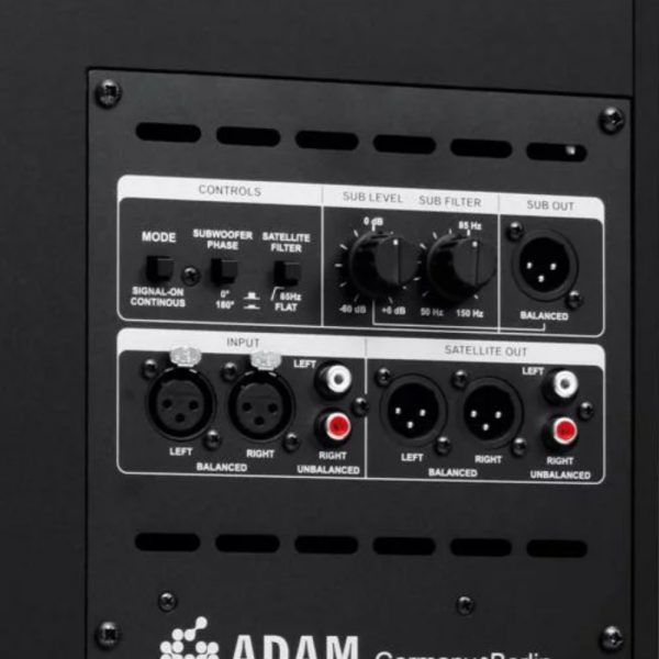 ADAM Audio SUB12 Back Detail