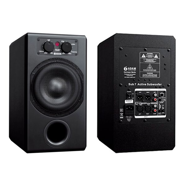 ADAM Audio SUB7 Front & Back