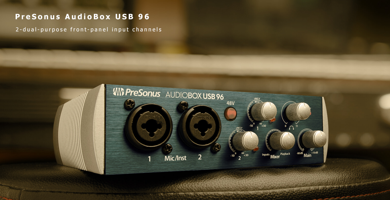 PreSonus AudioBox USB 96 Content