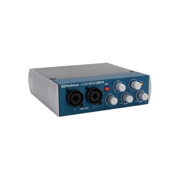 PreSonus AudioBox USB 96 Top Angle Left