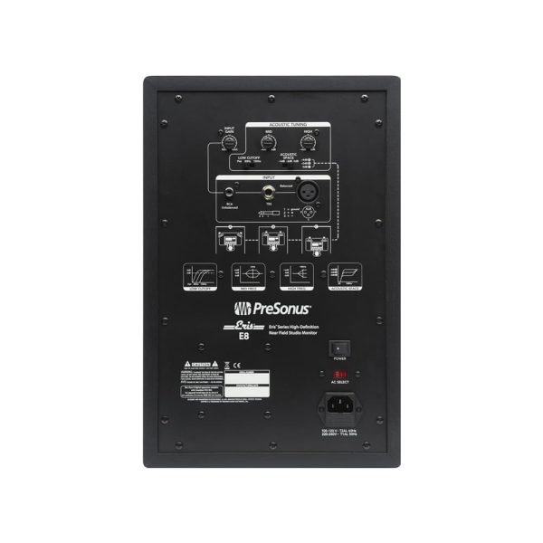 PreSonus Eris E8 Back
